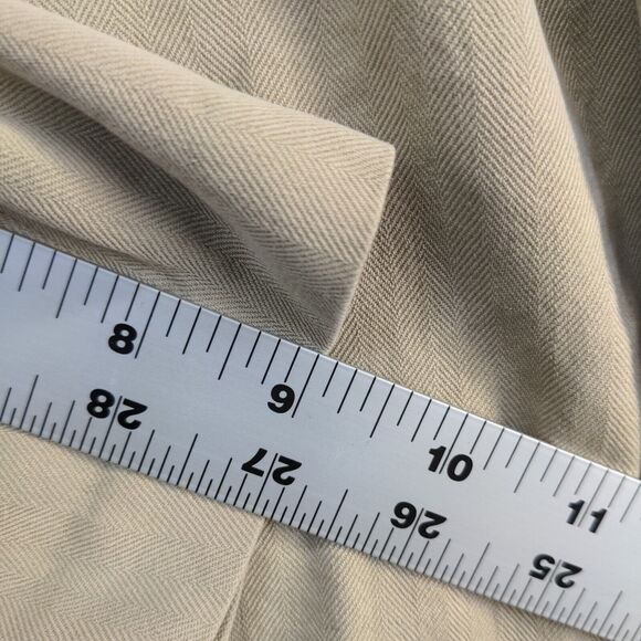 Jamaica Jaxx Mens Silk Chino Shorts Tan Size 40 Slash Pockets - Picture 5 of 13